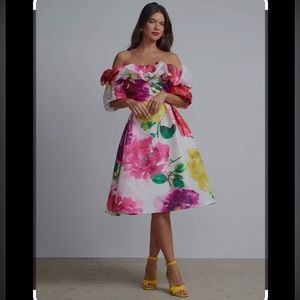 NY&Co Off-the-Shoulder Floral Dress